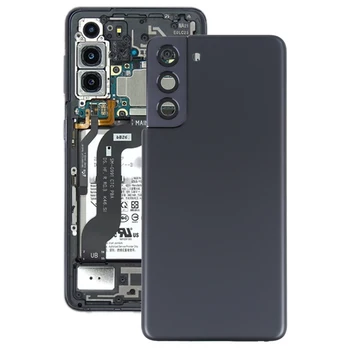 Для Samsung Galaxy S21 Задняя крышка аккумулятора 5G с крышкой объектива камеры