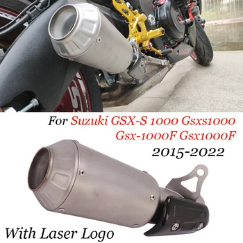 Для SUZUKI GSXS GSX-S1000 GSX-S1000F GSX-F1000 2015-2022 Годов Выпуска Мотоцикла Среднее Звено Трубы Модифицированный Глушитель Escape Moto