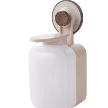 Дозатор мыла для прессования, многофункциональный настенный для ванной комнаты, без перфорации, без маркировки, дозатор мыла для бутылочек