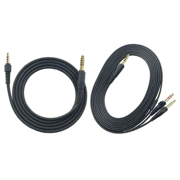 Долговечный кабель гарнитуры от 3,5 мм до 4,4 мм для шнура наушников ATH GDL3 GL3, стабильная передача звука, длительное использование