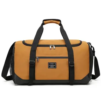 Дорожная сумка для мужчин для путешествий на выходные, спортивная сумка-тоут, сумки для выходных, большие сумки, Бостонская сумка, гольф-кэдди, хаки, зеленый, серый, черный