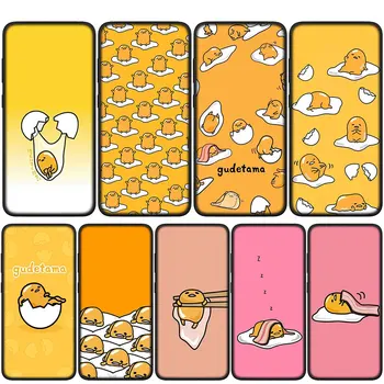 Желтый Мягкий Чехол Gudetama Cute Eggs для Samsung Galaxy S21 S20 Fe S23 S22 Ultra S8 Plus A12 A13 A21S A71 S7 Для телефона