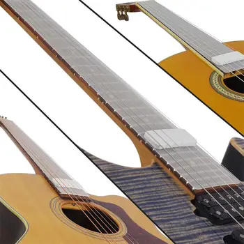 Защита от пыли гитарного грифа, Полупрозрачная защита для акустической гитары, электрогитары