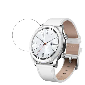 Защитная пленка из закаленного стекла для элегантных умных часов Huawei Watch GT, закаленный дисплей, полноэкранная защитная крышка