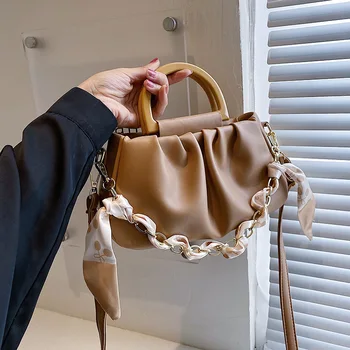 Известный бренд дизайнерских сумок для женщин 2023 новая роскошная копия bolso Модная ретро-сумочка Женская сумка через плечо с цепочкой