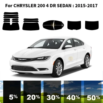 Комплект для УФ-тонировки автомобильных стекол из нанокерамики для CHRYSLER 200 4 DR СЕДАН 2015-2017