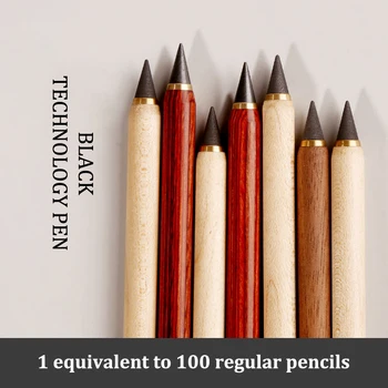 Креативный бесконечный карандаш для письма Eternal Pencil HB Wood Нельзя заменить чернилами для рисования эскизов, письма, школьных принадлежностей для учащихся