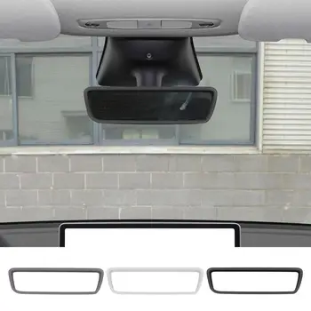 Крышка зеркала заднего вида Силиконовая крышка зеркала заднего вида автомобиля Защитный чехол для внутреннего зеркала заднего вида Tesla Model Y/3