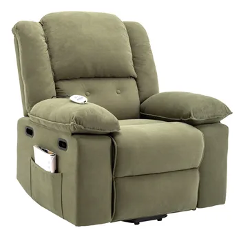 Массажное кресло, подъемное кресло для пожилых людей с регулируемой функцией массажа и обогрева, кресло-качалка с бесконечным положением