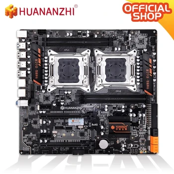 Материнская плата HUANANZHI 4D LGA 2011 Для Intel E5 DDR3 1333 1600 1866 МГц 128 ГБ PCI-E SATA3 USB3.0 E-ATX