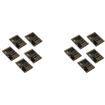 Мини-модуль беспроводного приемопередатчика NRF24L01 + 2,4 ГГц SMD для Arduino (10шт) Модуль беспроводного приемопередатчика 2,4 G