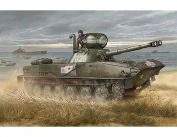 Модель Trumpeter 00381 1/35 Русский комплект моделей легкого танка-амфибии PT-76B