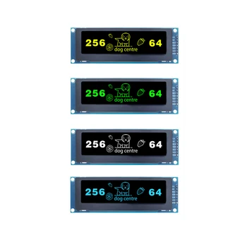 Модуль OLED-дисплея 3,12 дюйма, 256x64, 7-контактный интерфейс SPI, последовательный дисплей SSD1322