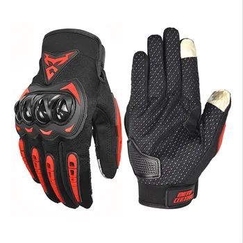 Мотоциклетные перчатки, зимние перчатки, сенсорные перчатки для верховой езды с твердыми суставами для мужчин, для занятий спортом на открытом воздухе, для верховой езды, велосипедные перчатки