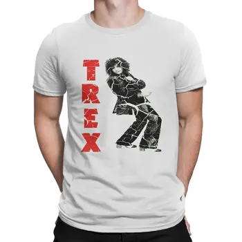 Мужская футболка с гитарой в стиле глэм-рок, футболка из ткани с коротким рукавом T.Rex Band Crewneck, Забавные высококачественные подарки на день рождения