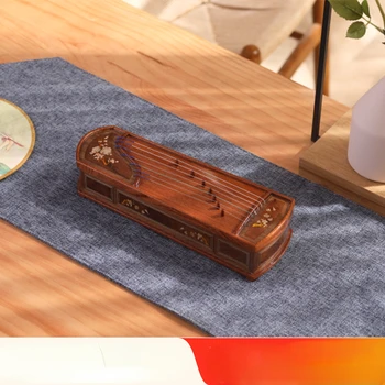 Музыкальная шкатулка Guzheng Музыкальная шкатулка для украшений Подарок на день рождения подруге Классическое творчество на заказ для девочек