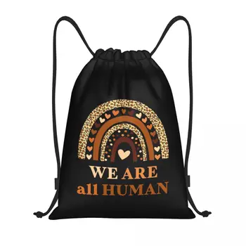 Мы все Люди Месяц Черной Истории Красивые Сумки на шнурках Rai Спортивная сумка Горячая Легкая