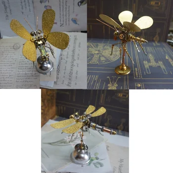 Набор моделей механических насекомых 