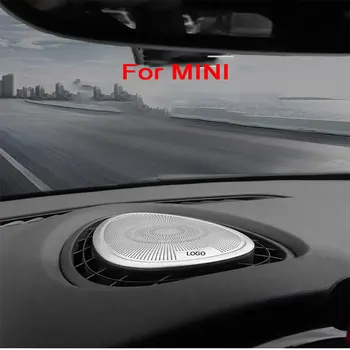 Наклейка на автомобиль, крышка динамика, Декоративная рамка для звукового сигнала приборной панели для MINI Cooper S F55 F56 F57, Аксессуары для модификации стиля