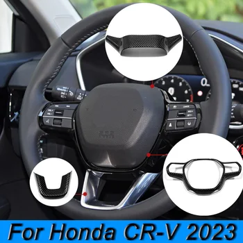 Наклейки Для Отделки Панели Кнопок Рулевого Колеса Honda CR-V CRV 2023 ABS Аксессуары Для Укладки Автомобилей