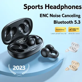 Наушники-клипсы X58 Bluetooth, наушники с открытой костной проводимостью, спортивные беспроводные наушники с сенсорным управлением микрофоном, водонепроницаемые