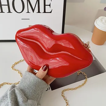Новая модная популярная сумка через плечо Lips, индивидуальный дизайн, изысканная текстура, маленькая квадратная сумка на одно плечо подмышкой