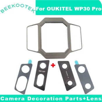 Новые оригинальные декоративные детали камеры заднего вида OUKITEL WP30 Pro с задним основным объективом, клей для объектива ночного видения для OUKITEL WP30 Pro