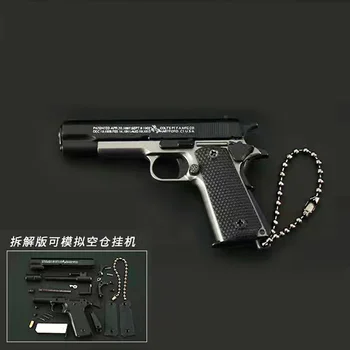 Новый 1:3 Сплав G34 TTI Пистолет 1911 Glock Мини Игрушечный Пистолет Модель Брелка Собрать Разобрать Пистолеты Выживания Джедаев Рождественский Подарок