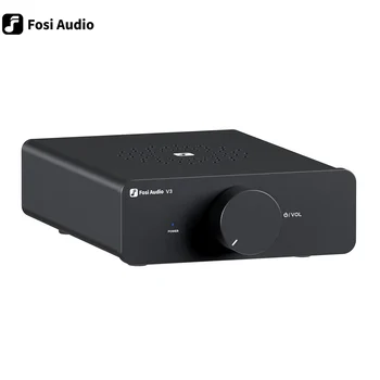 НОВЫЙ 2-Канальный Стереоусилитель мощности Fosi Audio V3 мощностью 300 Вт x2, Предназначенный для Аудиофилов с Hi-Fi усилителем По Предварительному заказу