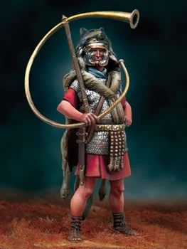 Новый в разобранном виде 1/32 54 мм Фигурка воина Древнего Рима (54 мм) из смолы, набор игрушек 
