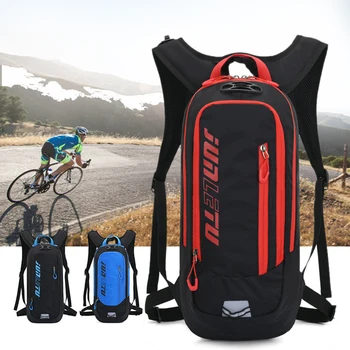 Новый рюкзак для спортивного велосипеда, сумка для водного цикла, рюкзак для бега, Светоотражающая полоса для мужчин и женщин, Водонепроницаемый рюкзак для велоспорта
