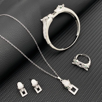 Обручальное ожерелье JRH, кольцо, браслет, серьги, Позолоченные свадебные наборы ювелирных украшений для женщин, подарок для вечеринки в африканском Дубае