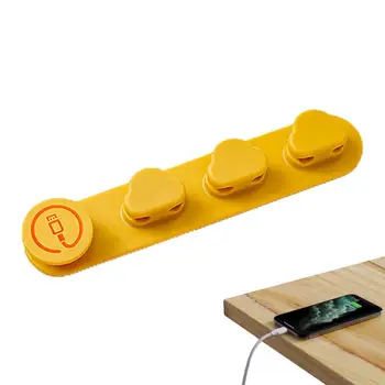 Органайзер для USB-кабеля Устройство для намотки кабеля Зажимы для управления приборкой на рабочем столе Держатель кабеля для мыши Органайзер для проводов наушников