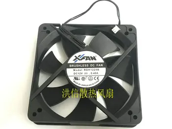 Оригинальный промышленный охлаждающий вентилятор RDH1225B DC12V 0.40A 12025 с большим объемом воздуха 12 см