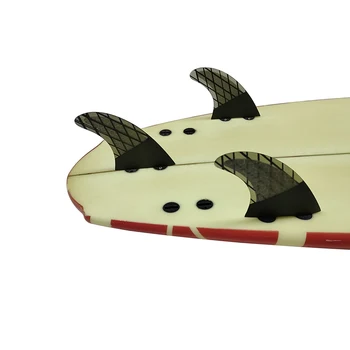 Плавники Tri Surfboard Серого Цвета UPSURF FCS S/M Для Серфинга С Двойными Выступами Из Стекловолокна В Виде Сот С Карбоновыми Ребрами Аксессуары Для Серфинга
