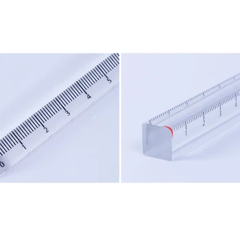 пластиковая линейка 15 см /20 см / 30 см Портативная Математическая линейка для художников-дизайнеров
