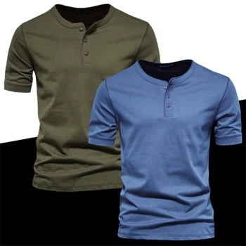 Повседневные мужские футболки, Однотонная Классическая футболка с круглым вырезом, мужские Новые Летние Высококачественные футболки с коротким рукавом, мужские