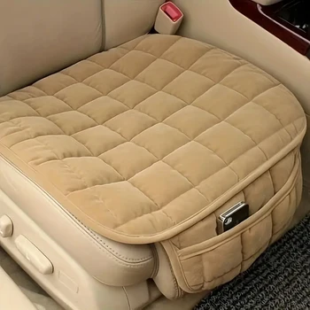 Подушка автокресла из нескользящей резины Премиум-класса, вата с эффектом памяти, Офисное кресло, домашний коврик, чехол для сиденья с сумкой для хранения