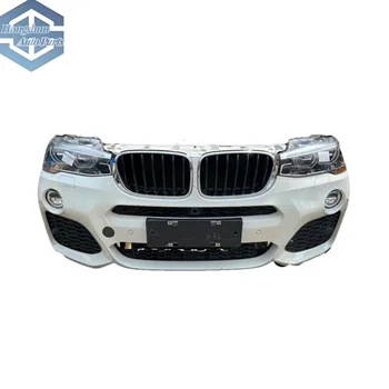 Подходит для BMW X3 G01 X4 G02 детали обвеса переднего бампера радиатор с решеткой крыло капот фара