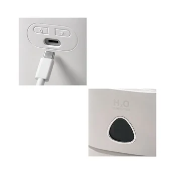 Портативный Мини-Диффузор USB Увлажнитель Воздуха Масляный Ночник Холодный Туман Распылитель Подарок Белый