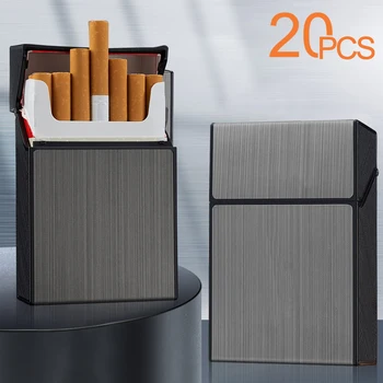 Портсигар вмещает 20 сигарет, портативный мундштук для табака, пластиковый ящик для хранения сигарет, аксессуары для курения