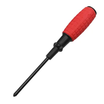 Прецизионная отвертка Щелевая крестообразная отвертка Эргономичная ручка Магнитный дизайн Идеально подходит для электроники автомобилей Красный + черный