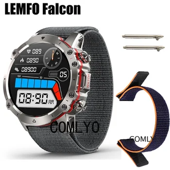 Ремешок для смарт-часов LEMFO Falcon, ремешок для нейлонового ремня с крючком и внешним видом