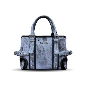 Роскошная брендовая женская сумка 2023 года нового нишевого дизайна с контрастным цветным окрашиванием галстуков, портативная сумка через плечо, сумка для мобильного телефона,