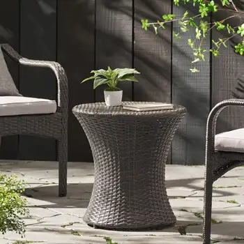 Роскошный Изысканный Модный и элегантный уличный столик для акцента серого цвета