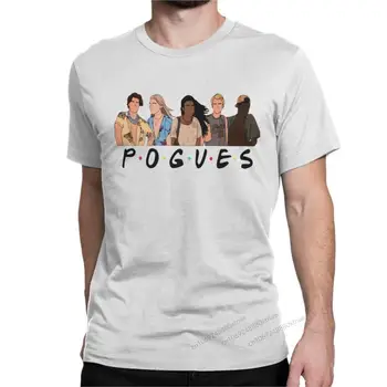 Сезон Ретро-мужских футболок Pogue Life Outer Banks, винтажные футболки для телешоу, хлопковая подарочная одежда с круглым вырезом и коротким рукавом
