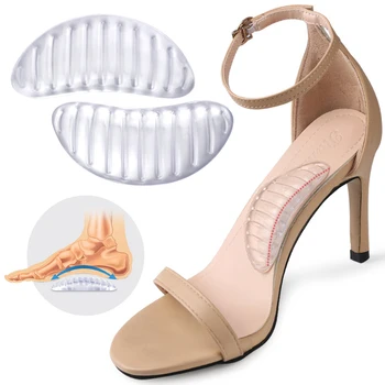 Силиконовые гелевые стельки для плоскостопия, супинаторы, вставки для обуви, подушечки для ухода за ногами, стельки для снятия боли, Корректор для женщин