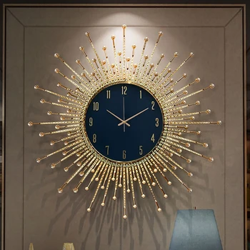 Современный Дизайн Роскошные Настенные Часы Цифровые Старые Бесшумные Большие Настенные Часы С Механизмом Необычной Спальни Reloj Horloge Interior Decoracion
