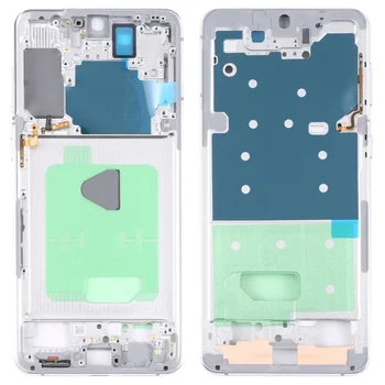 Средняя Рамка Безель для Samsung Galaxy S21 Ultra 5G SM-G998B/Galaxy S21 5G SM-G996B Замена Рамки для Ремонта Телефона