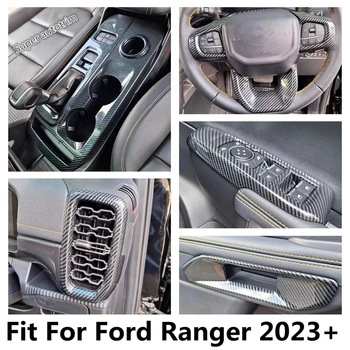 Стеклоподъемник /Рулевое Колесо / Внутренняя Дверная Ручка / Панель Переключения Передач / Крышка Вентиляционного Отверстия Кондиционера Аксессуары Для Ford Ranger 2023 2024